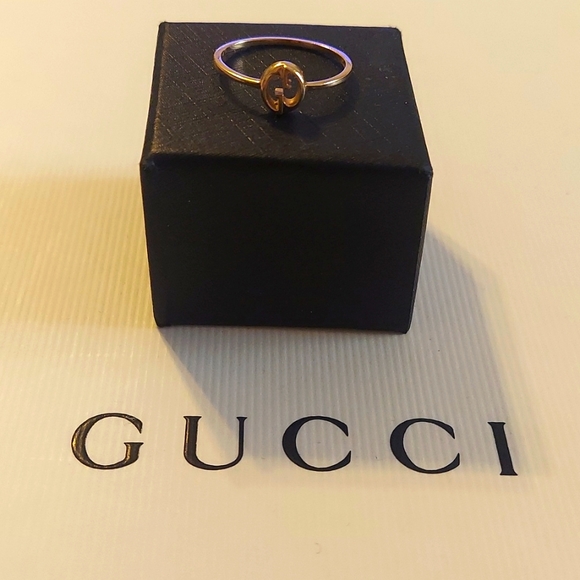 Beautiful 1973 Gucci 18kt gold fine ring, exquisite, late 2000's EVC! - Picture 3 of 8